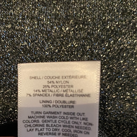 Express Metallic pencil skirt - Picture 3 of 5